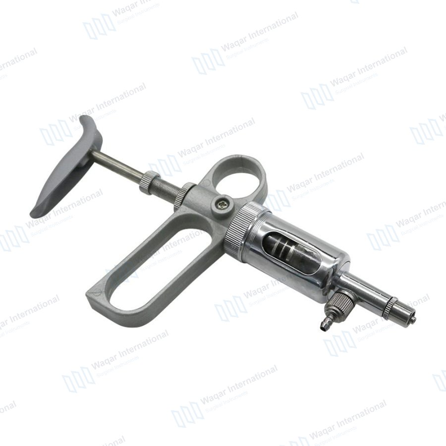 Veterinary Equine Dentistry Drenching Syringe Disposable — veterinary instruments manufactured by Waqar International, Sialkot