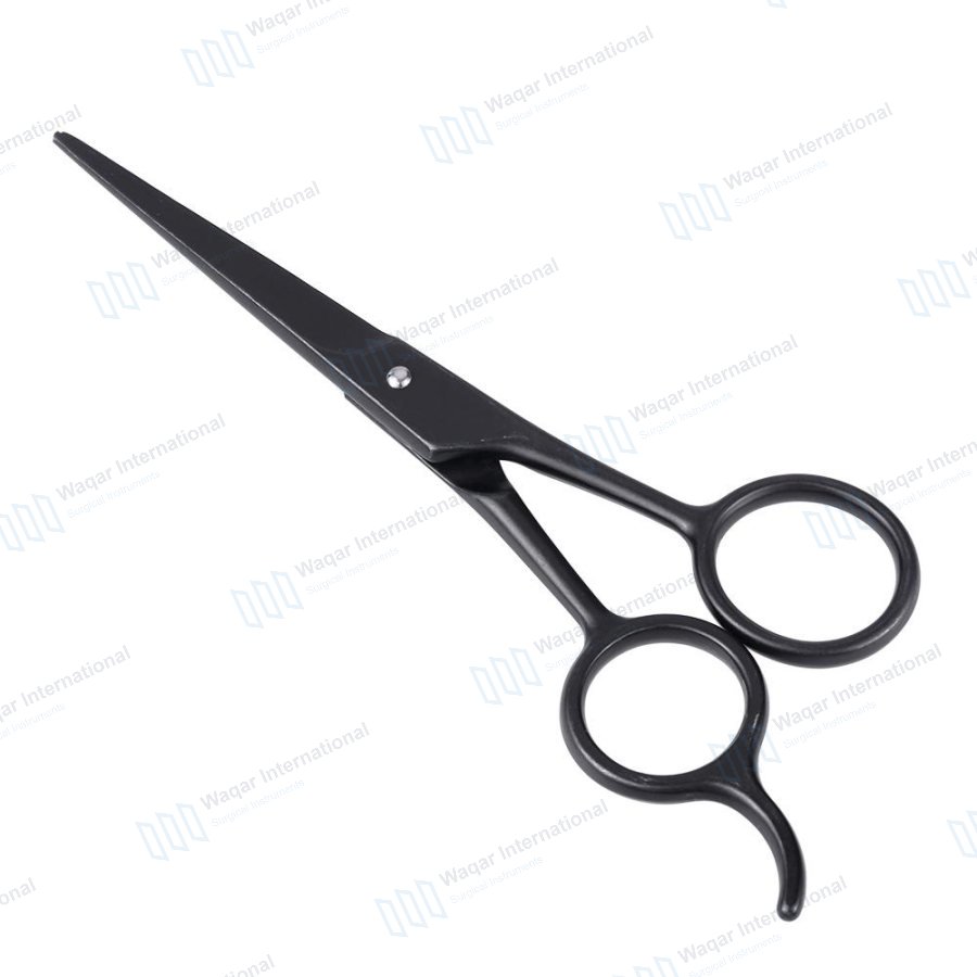 Japanese Stainless Steel Barber Scissors Straight — beauty instruments manufactured by Waqar International, Sialkot