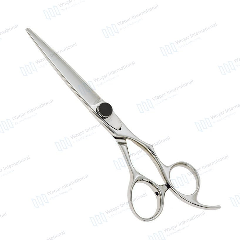 Japanese Stainless Steel Sharp Barber Scissors Salon Hair — beauty instruments manufactured by Waqar International, Sialkot