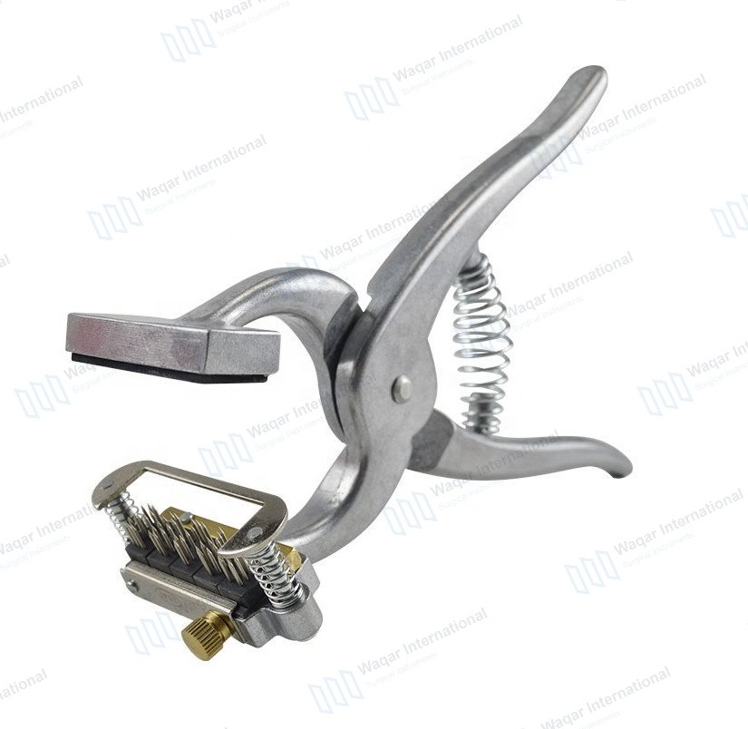 Standard 3/8 4 Digits Space Ear Release — ent instruments manufactured by Waqar International, Sialkot