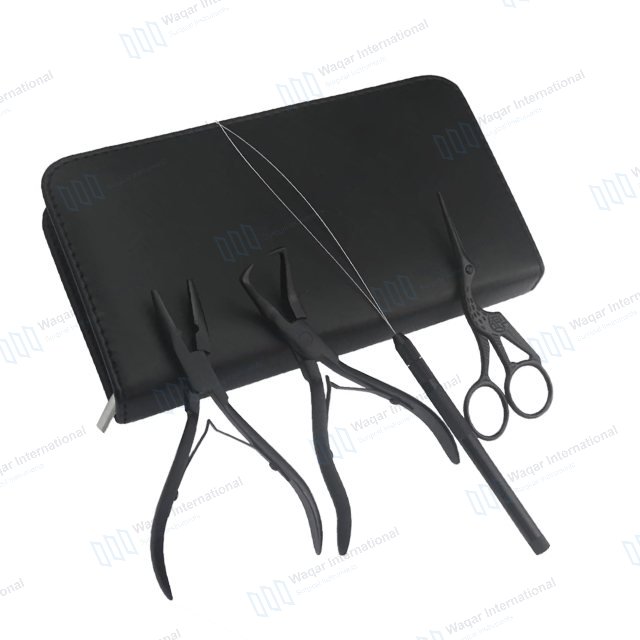 Stainless Steel Weft Extensions Tape Sealing — surgical instruments manufactured by Waqar International, Sialkot