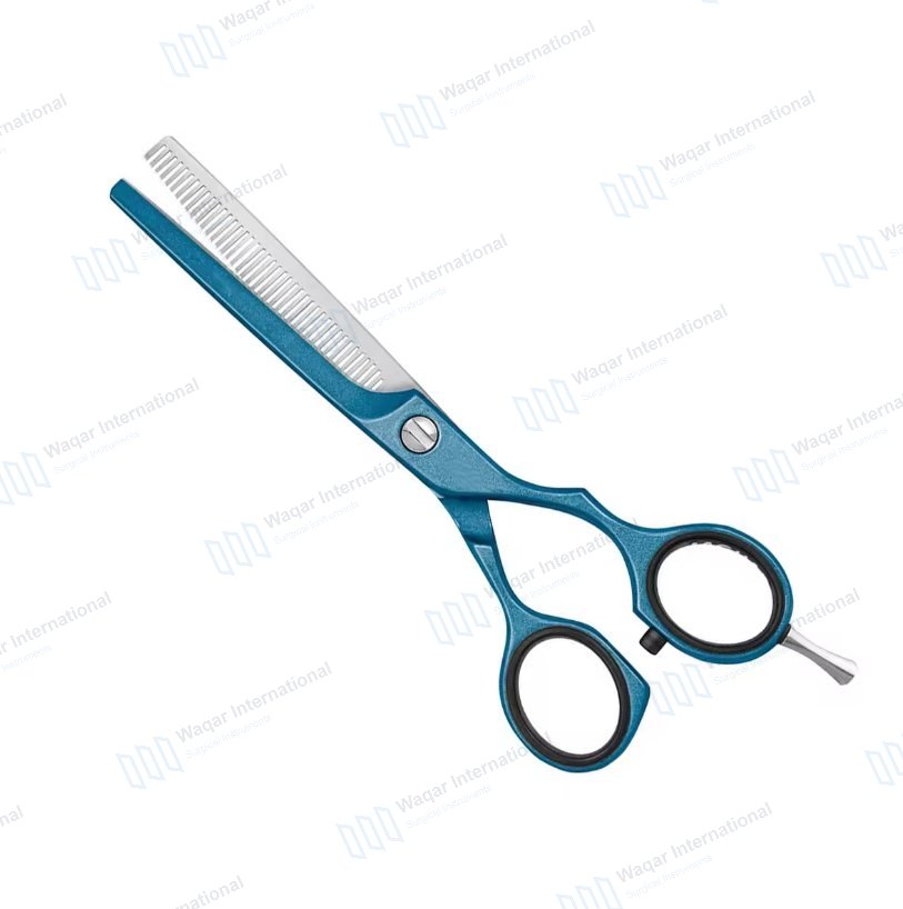 Barber Thinning Scissors Sharp Stainless Steel A+ — beauty instruments manufactured by Waqar International, Sialkot