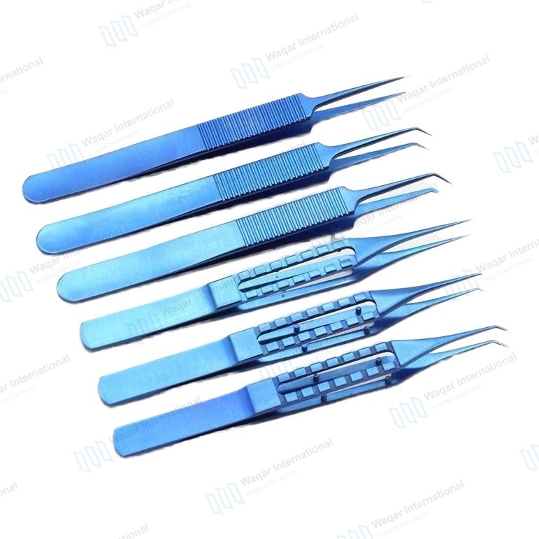 Stainless Steel Hair Transplant Forceps Surgical — surgical instruments manufactured by Waqar International, Sialkot