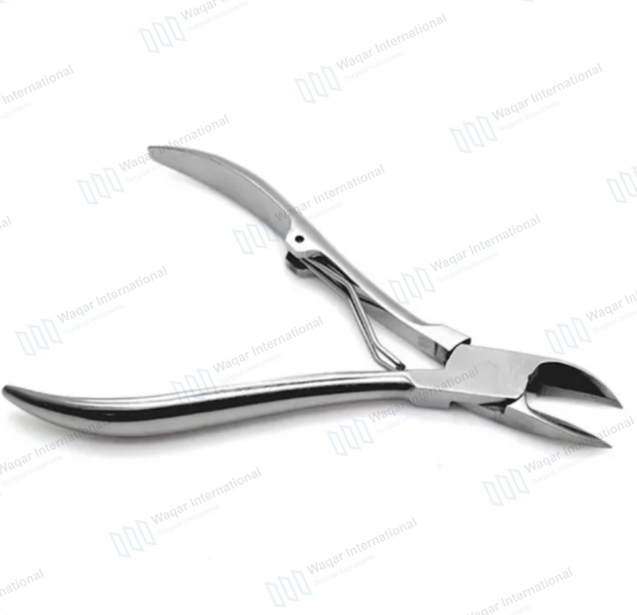 3-Piece Luxury Stainless Steel Nail Clippers Cuticle Cutter Nippers — beauty instruments manufactured by Waqar International, Sialkot