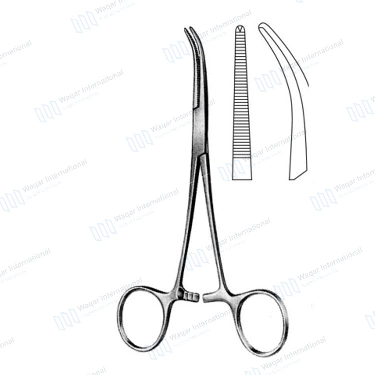 Surgical Kelly Locking Forceps Stainless Steel Reusable Different — surgical instruments manufactured by Waqar International, Sialkot