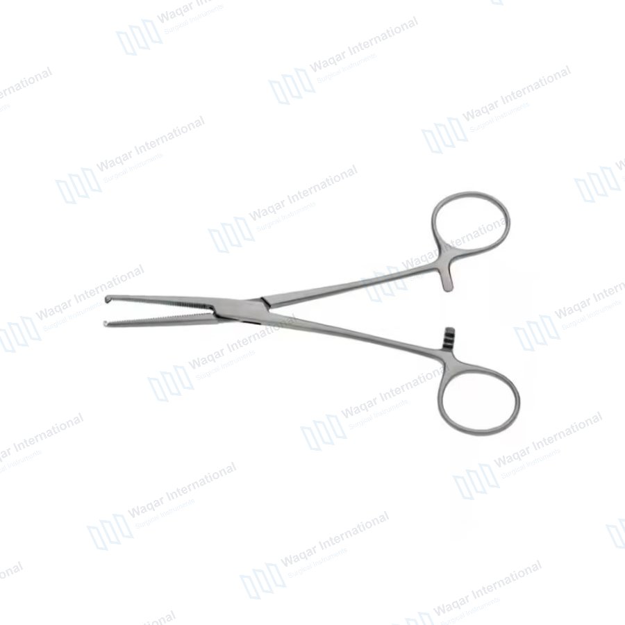 Stainless Steel Kelly Forceps — surgical instruments manufactured by Waqar International, Sialkot