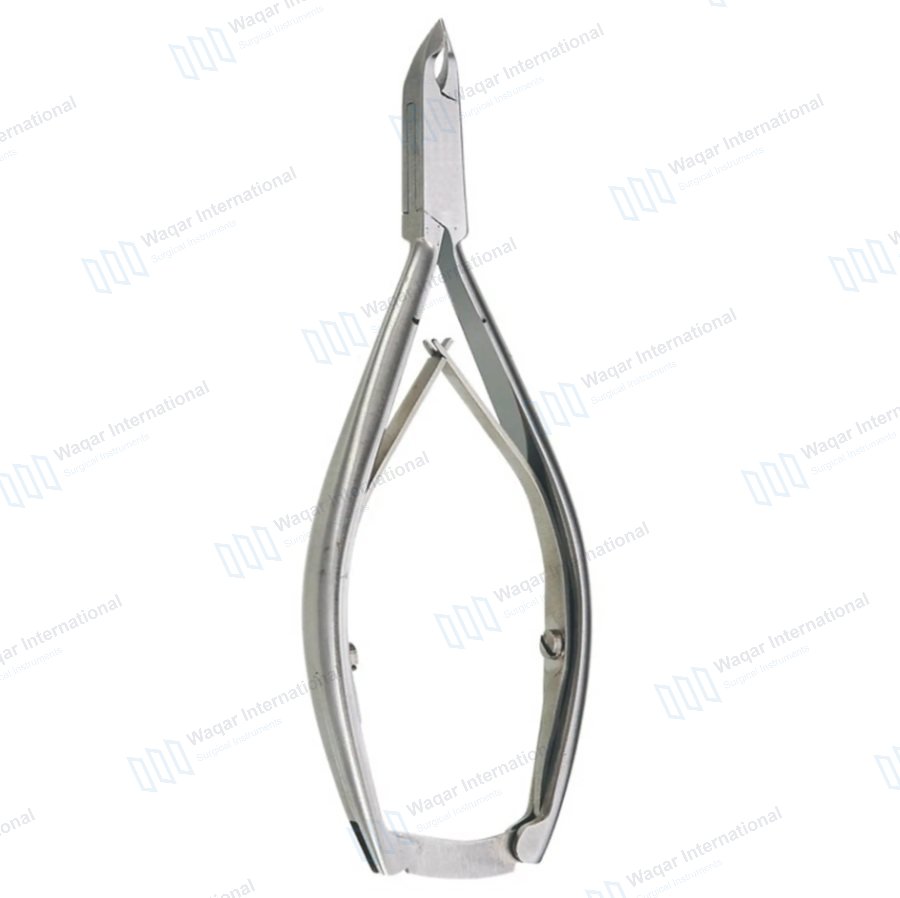 Ingrown Finger Stainless Steel Curved Nail Clippers Sharp Cutting — beauty instruments manufactured by Waqar International, Sialkot