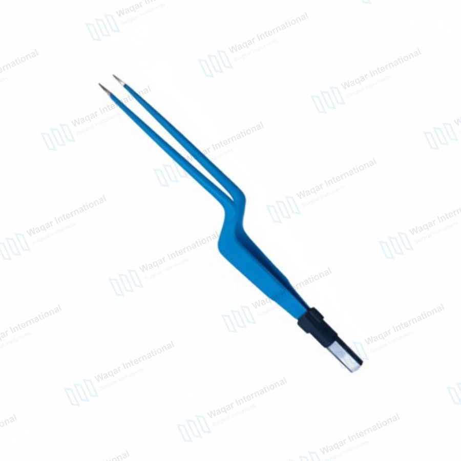 European Material Non-Stick Bipolar Forceps — electro surgical instruments manufactured by Waqar International, Sialkot