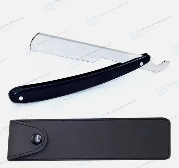 Wood Stainless Steel Non Slip Folding Vintage Barber Straight — beauty instruments manufactured by Waqar International, Sialkot