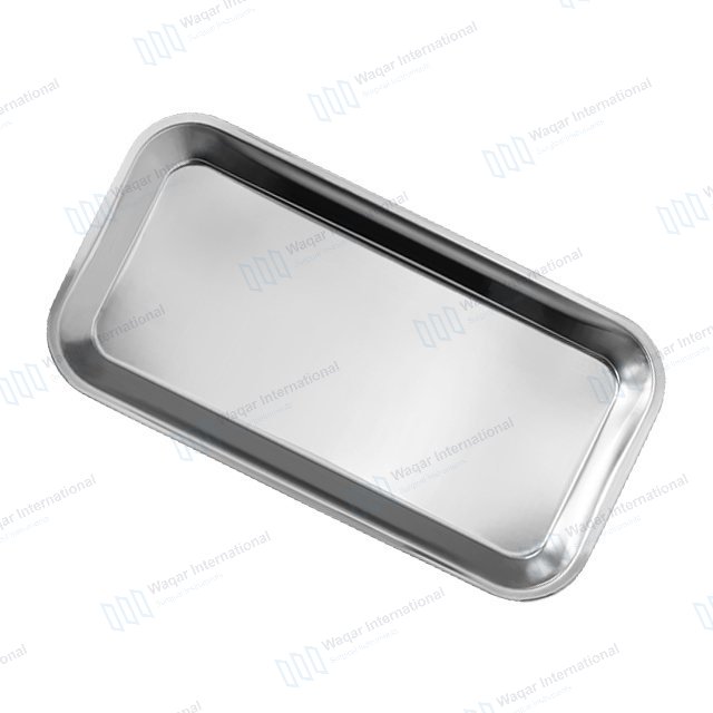 Stainless Steel Surgical Lab Medical Instrument Tray Industrial — surgical instruments manufactured by Waqar International, Sialkot