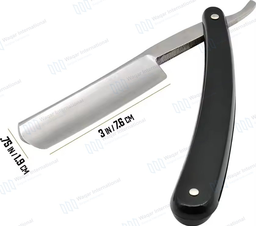 Barber Double Edged Safety Razor with Color — beauty instruments manufactured by Waqar International, Sialkot