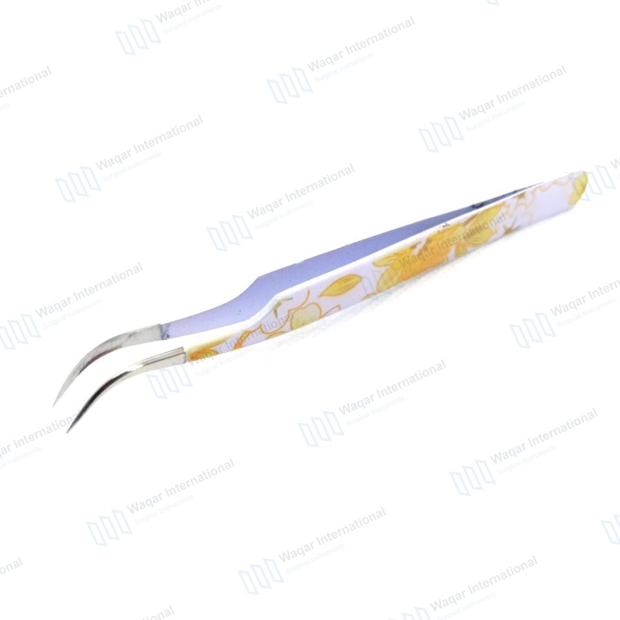 Stainless Steel J2 Japanese Fiber Grip Eyelash — beauty instruments manufactured by Waqar International, Sialkot