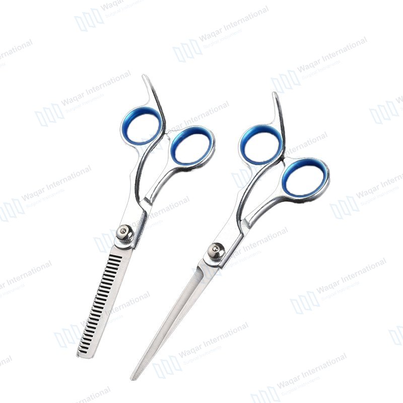 Hair Scissor Set Home Use Stainless Steel Sharp Blade — beauty instruments manufactured by Waqar International, Sialkot