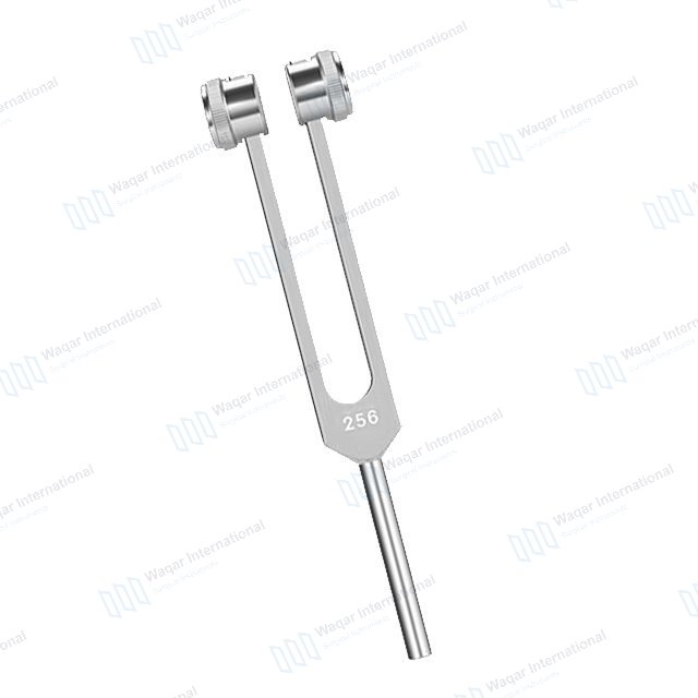 128Hz Stainless Steel ENT Tuning Fork Medical — ent instruments manufactured by Waqar International, Sialkot