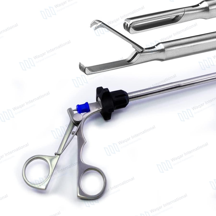 Laparoscopic Monopolar Mixters 90 Degree Jaw Grasper Instruments 5mmX330 — laparoscopy surgery manufactured by Waqar International, Sialkot