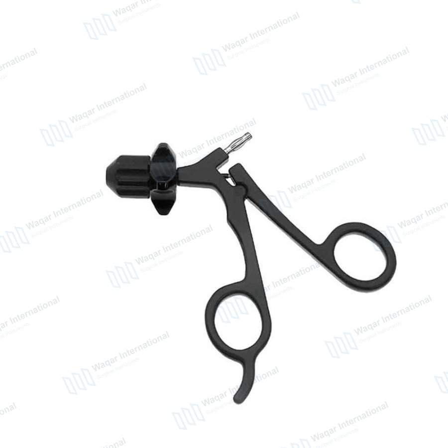 Laparoscopic Stainless Steel Spoon Forceps 12mmx450mm Autoclavable — laparoscopy surgery manufactured by Waqar International, Sialkot