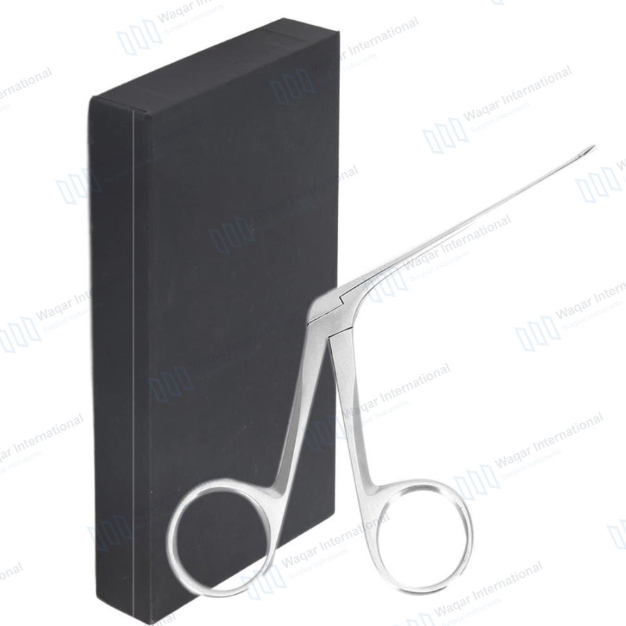 Stainless Steel Micro Forceps Ear Cleaning ENT Surgical Alligator — ent instruments manufactured by Waqar International, Sialkot
