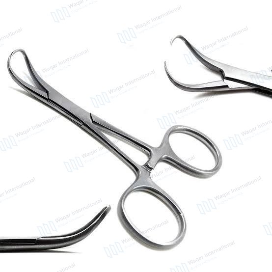 Backhaus Stainless Steel Dental Towel Forceps — dental instruments manufactured by Waqar International, Sialkot