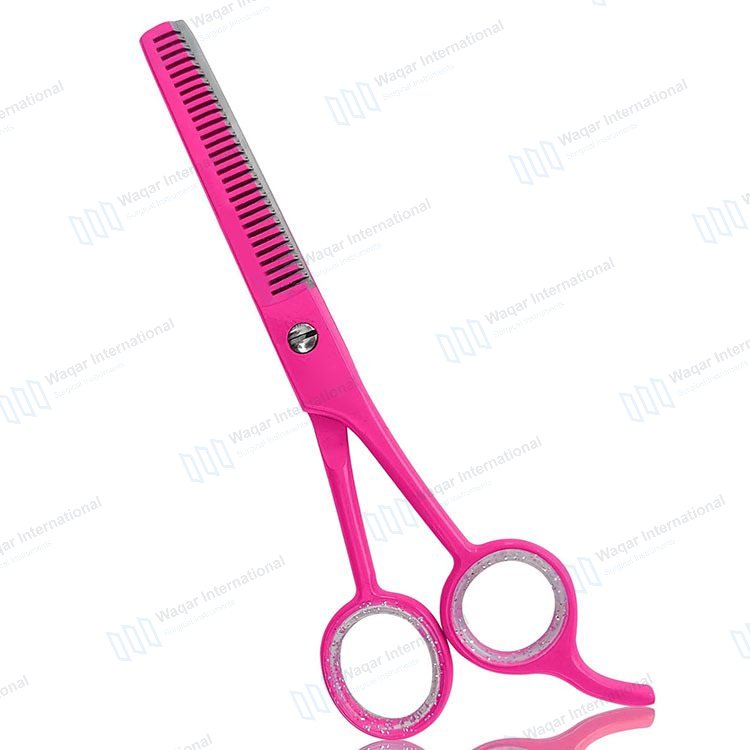 Stainless Steel Beauty Thinning Scissors with Sharp Blade — dental instruments manufactured by Waqar International, Sialkot