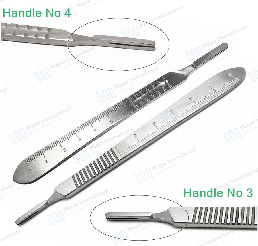Stainless Steel Scalpel Handle No. 3 Surgical BP — surgical instruments manufactured by Waqar International, Sialkot