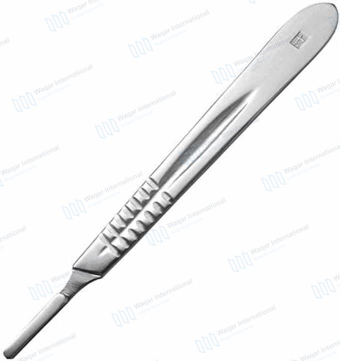 No. 4 Surgical Scalpel Handle — surgical instruments manufactured by Waqar International, Sialkot