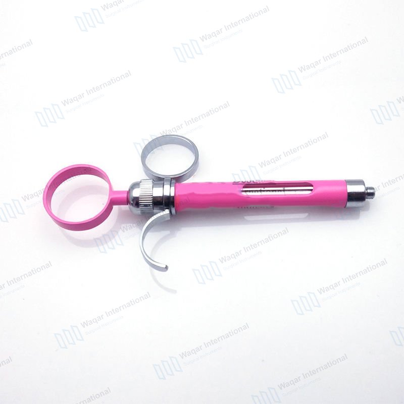 Basic Stainless Steel Dental Syringe Finish Polish Lightweight — dental instruments manufactured by Waqar International, Sialkot