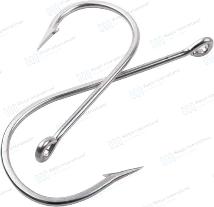 Stainless Steel Waterproof Circle Hooks Bass River — fishing tools manufactured by Waqar International, Sialkot