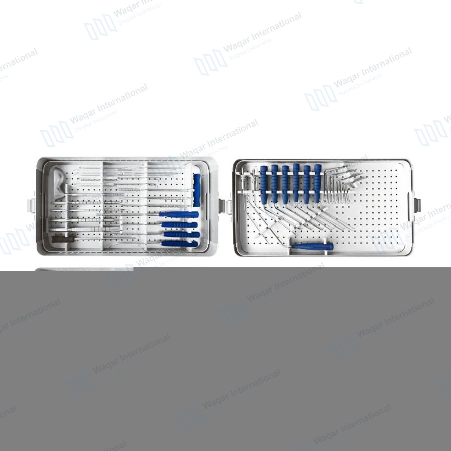 Koros Blackbelt Lumbar Retractor Complete Set — orthopedic instruments manufactured by Waqar International, Sialkot