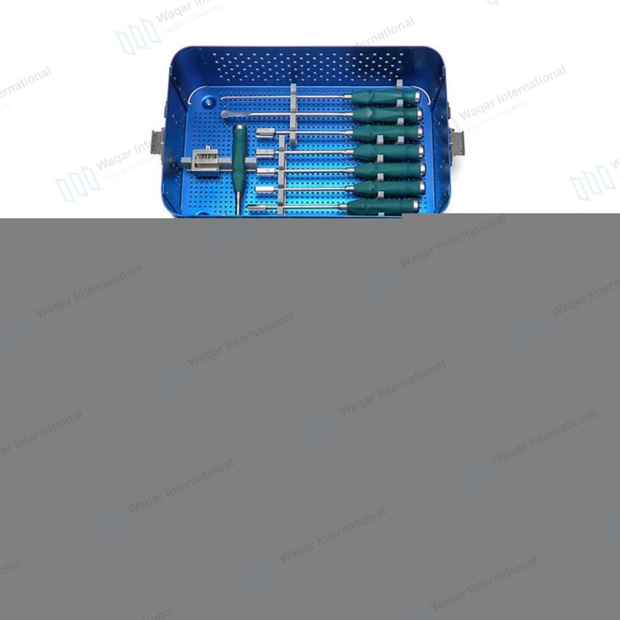 Orthopedic Small Fragment Set Stainless Steel Locking Plate — orthopedic instruments manufactured by Waqar International, Sialkot