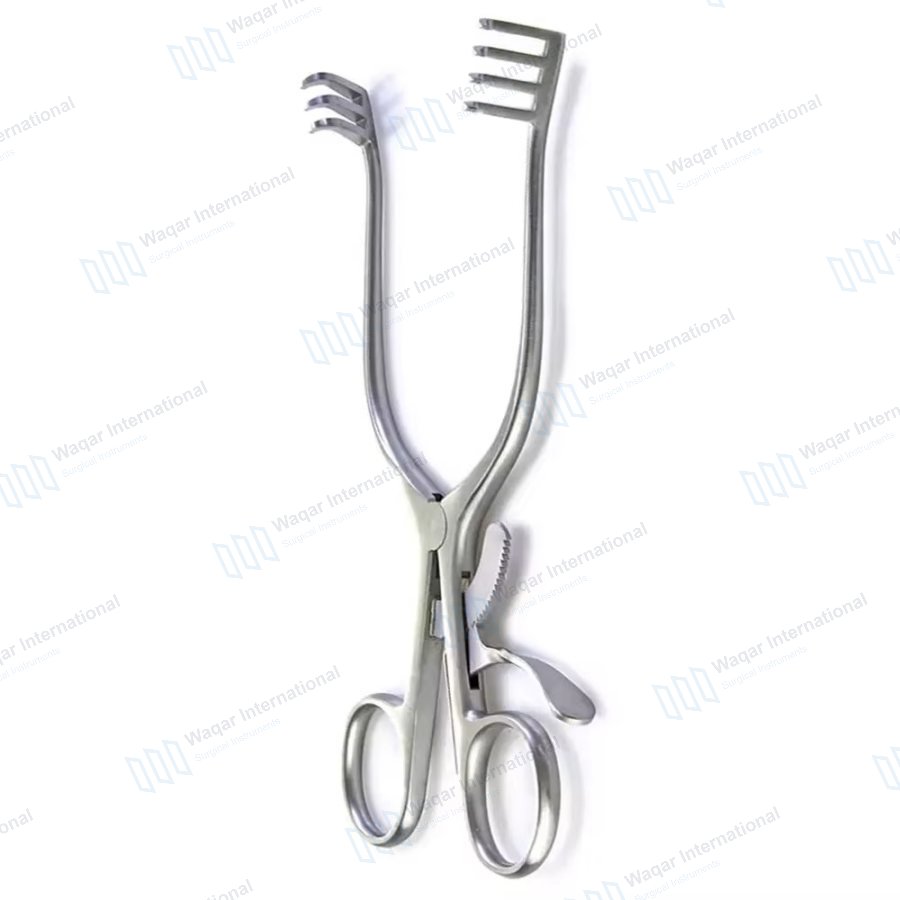 Beckman-Weitlaner Retractor Stainless Steel Autoclavable Hinged Beckman — surgical instruments manufactured by Waqar International, Sialkot