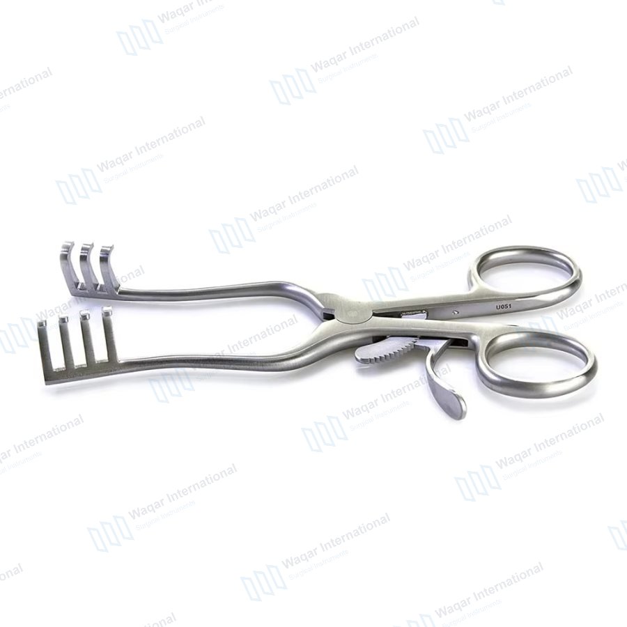 Weitlaner Self-Retaining Stainless Steel Tissue Retractors Reusable Autoclavable — orthopedic instruments manufactured by Waqar International, Sialkot