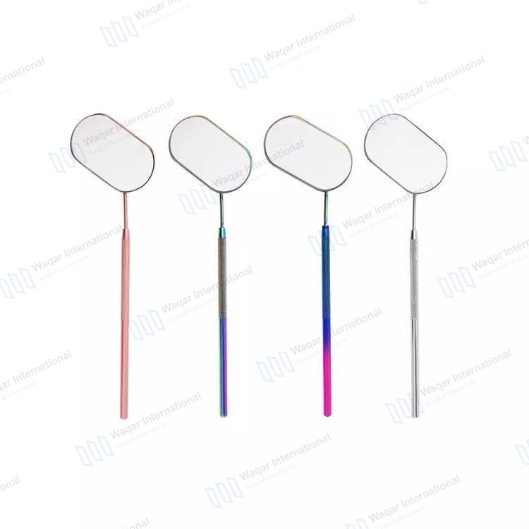 Logo Square Multi-Color Plastic Double Sided Foldable Lighted — beauty instruments manufactured by Waqar International, Sialkot