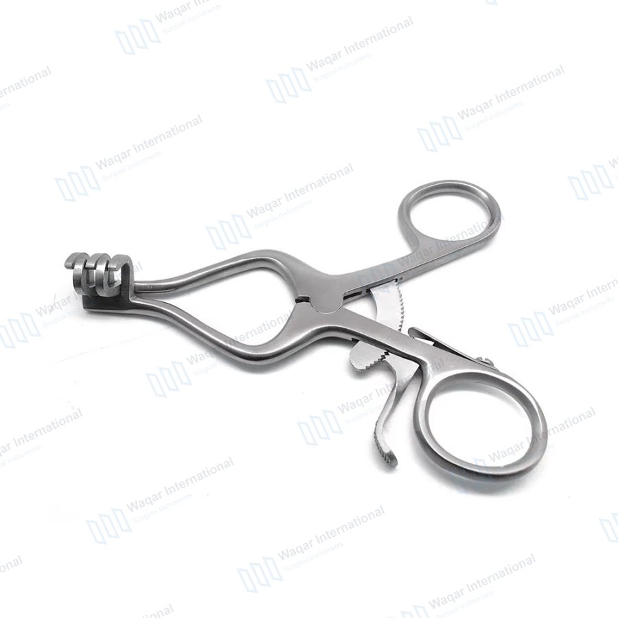 Weitlaner Self-Retaining Stainless Steel Reusable Autoclavable — surgical instruments manufactured by Waqar International, Sialkot