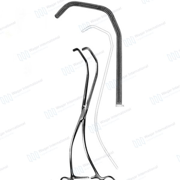 Debakey Atraumatic Vascular Tissue Forceps Clamp Stainless Steel Instrument — surgical instruments manufactured by Waqar International, Sialkot