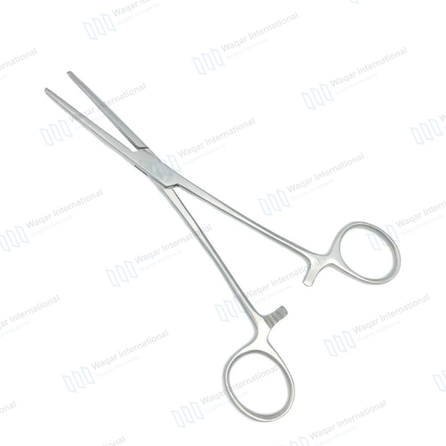Spencer Wells Artery Forceps Straight 12.5cm Stainless Steel Hemostatic — surgical instruments manufactured by Waqar International, Sialkot