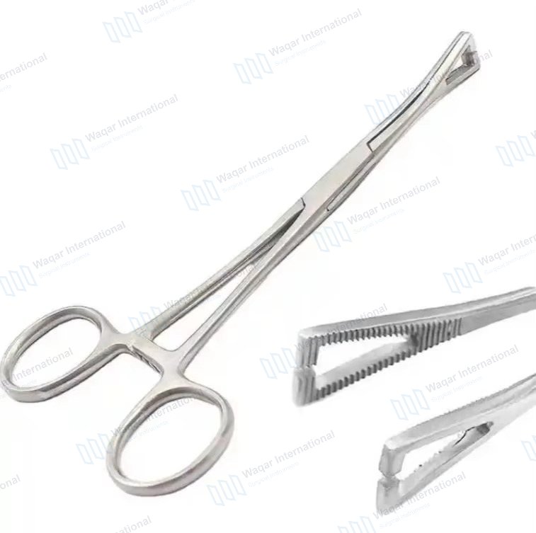 Stainless Steel Foerster Sponge Forceps 14cm — surgical instruments manufactured by Waqar International, Sialkot