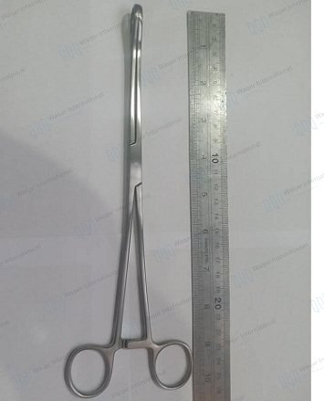 FOERSTER 25CM Stainless Steel Sponge Holding Forceps Medical — surgical instruments manufactured by Waqar International, Sialkot