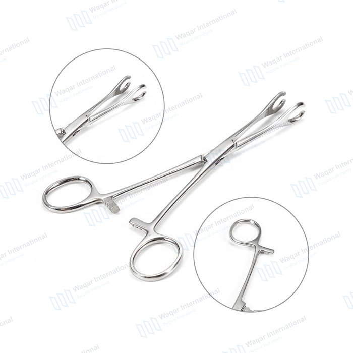 Stainless Steel Sponge Forceps Surgical Holding Clamp Reusable Medical — surgical instruments manufactured by Waqar International, Sialkot