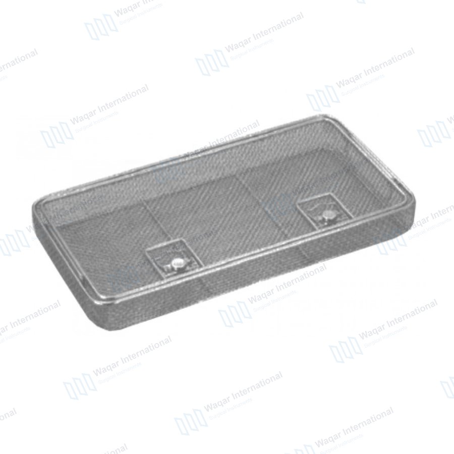 Extra Large Stainless Steel Wire Mesh Surgical Tray Medical — surgical instruments manufactured by Waqar International, Sialkot