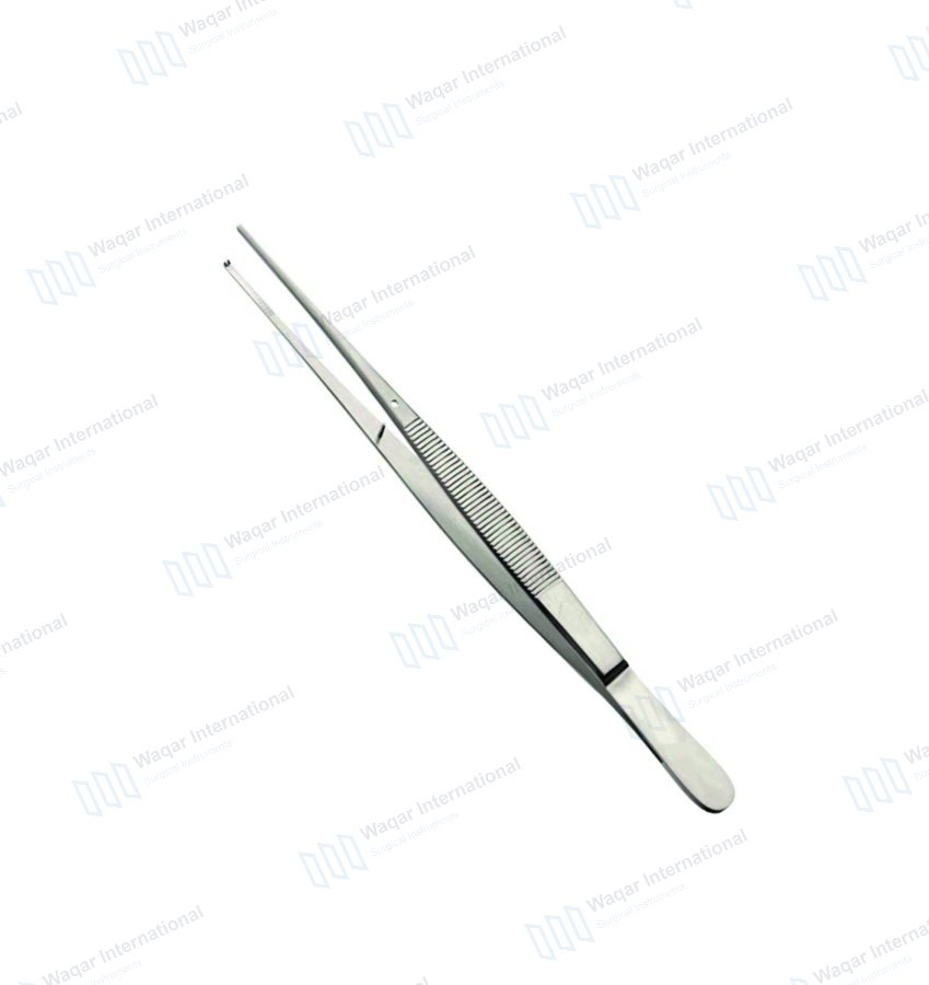 Potts Smith Tissue Forceps 1x2 Teeth — dental instruments manufactured by Waqar International, Sialkot