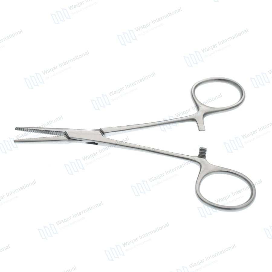 Straight Spencer Wells Hemostatic Forceps Stainless Steel Surgical Instrument — surgical instruments manufactured by Waqar International, Sialkot