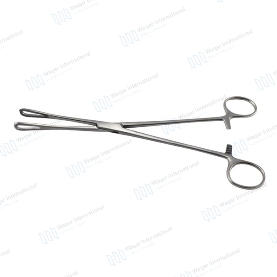 Sponge Forceps Stainless Steel Surgical Dressing Clamp — surgical instruments manufactured by Waqar International, Sialkot