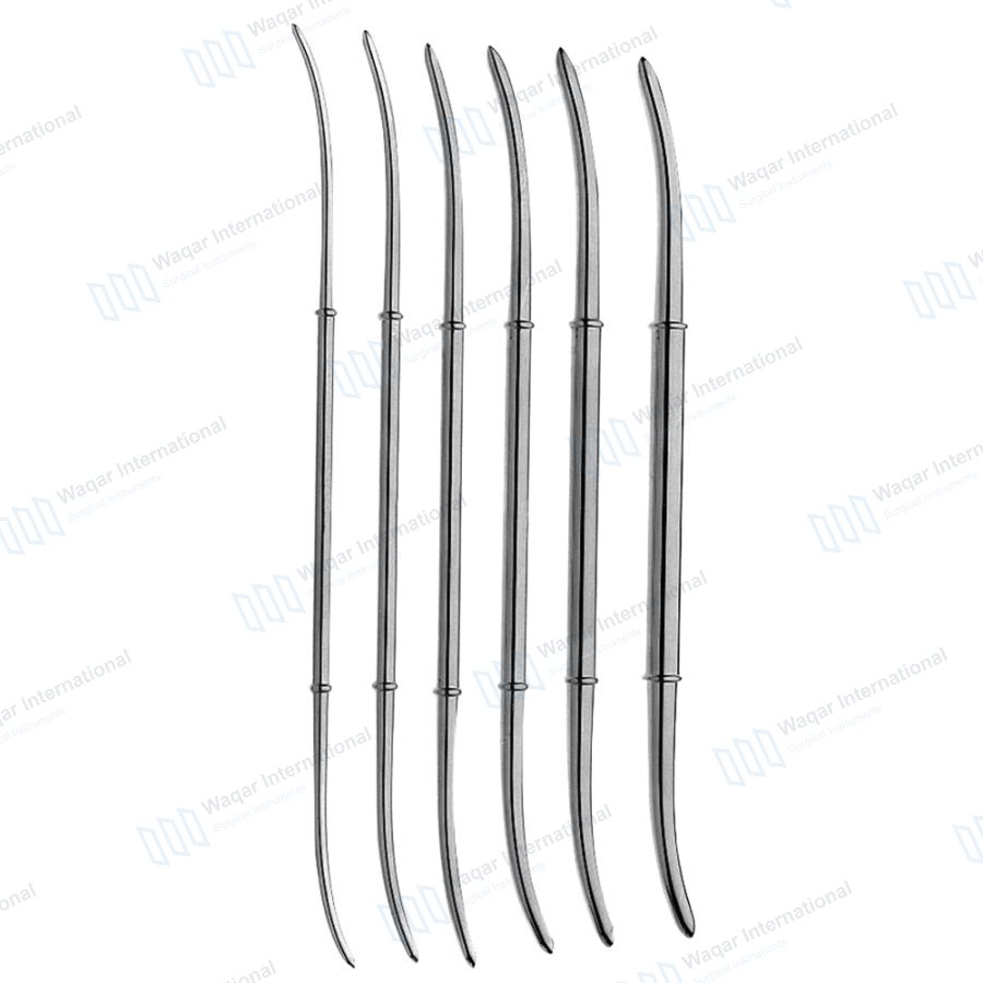 Double Ended Uterine Dilator Set German — surgical instruments manufactured by Waqar International, Sialkot