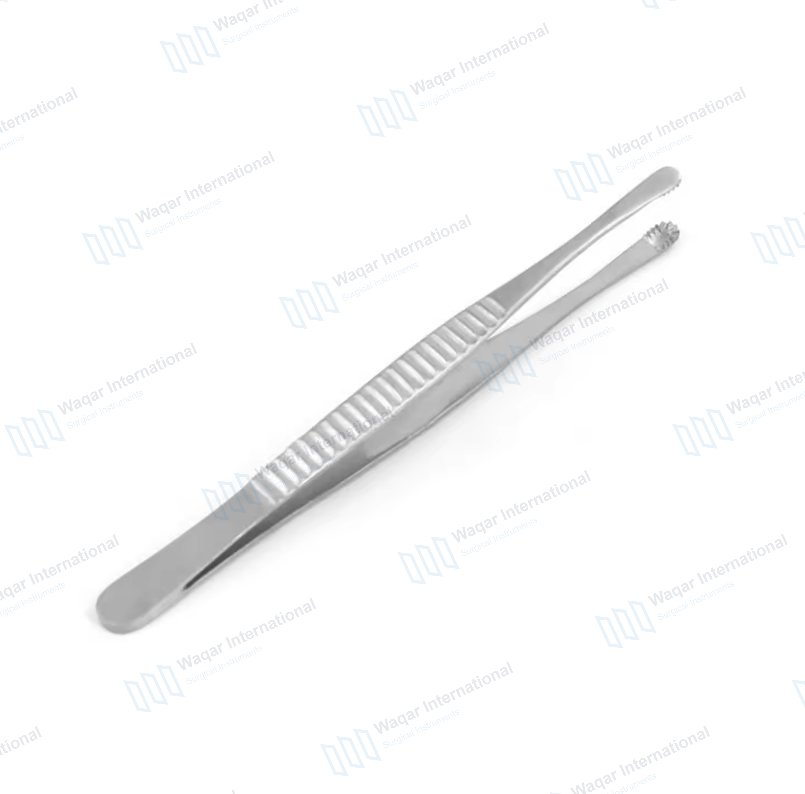 Stainless Steel Gillies Dissecting Forceps Toothed Dental Surgical Instrument — dental instruments manufactured by Waqar International, Sialkot