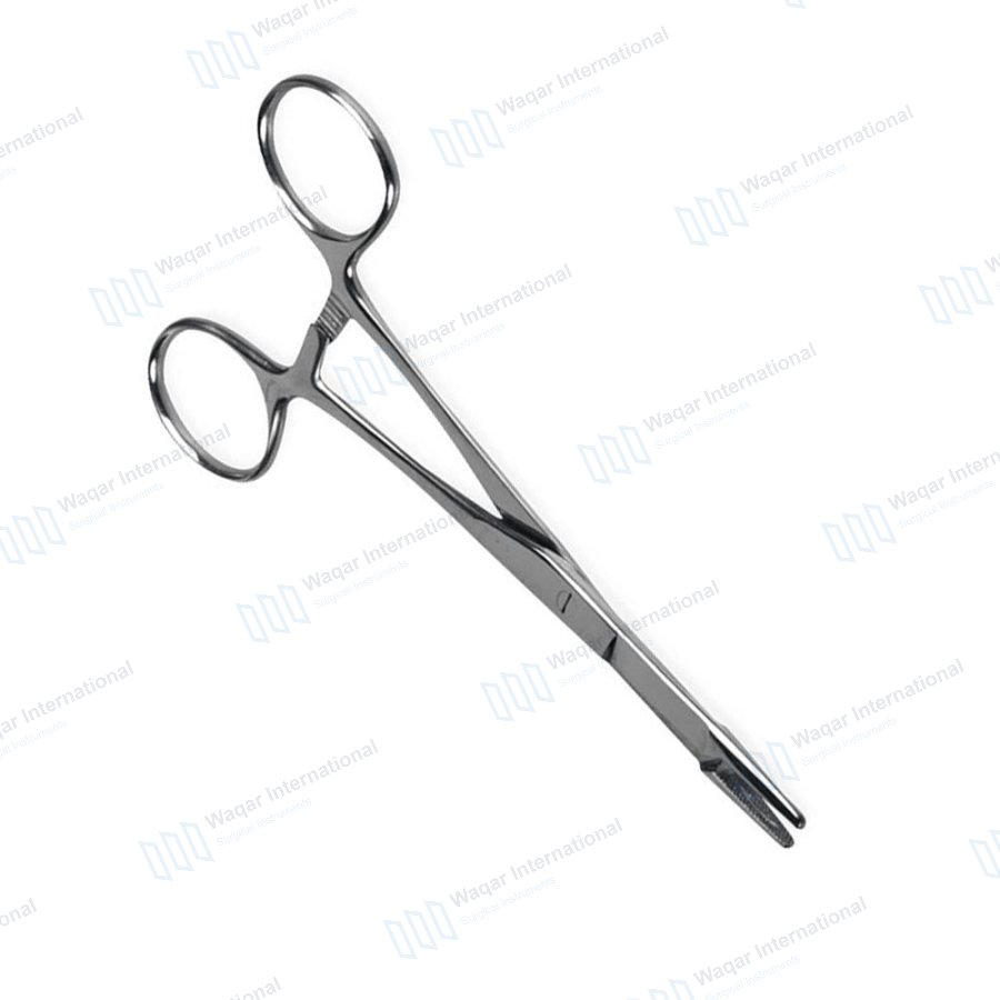 Needle Holder with Gold Handles Surgical Suturing — surgical instruments manufactured by Waqar International, Sialkot