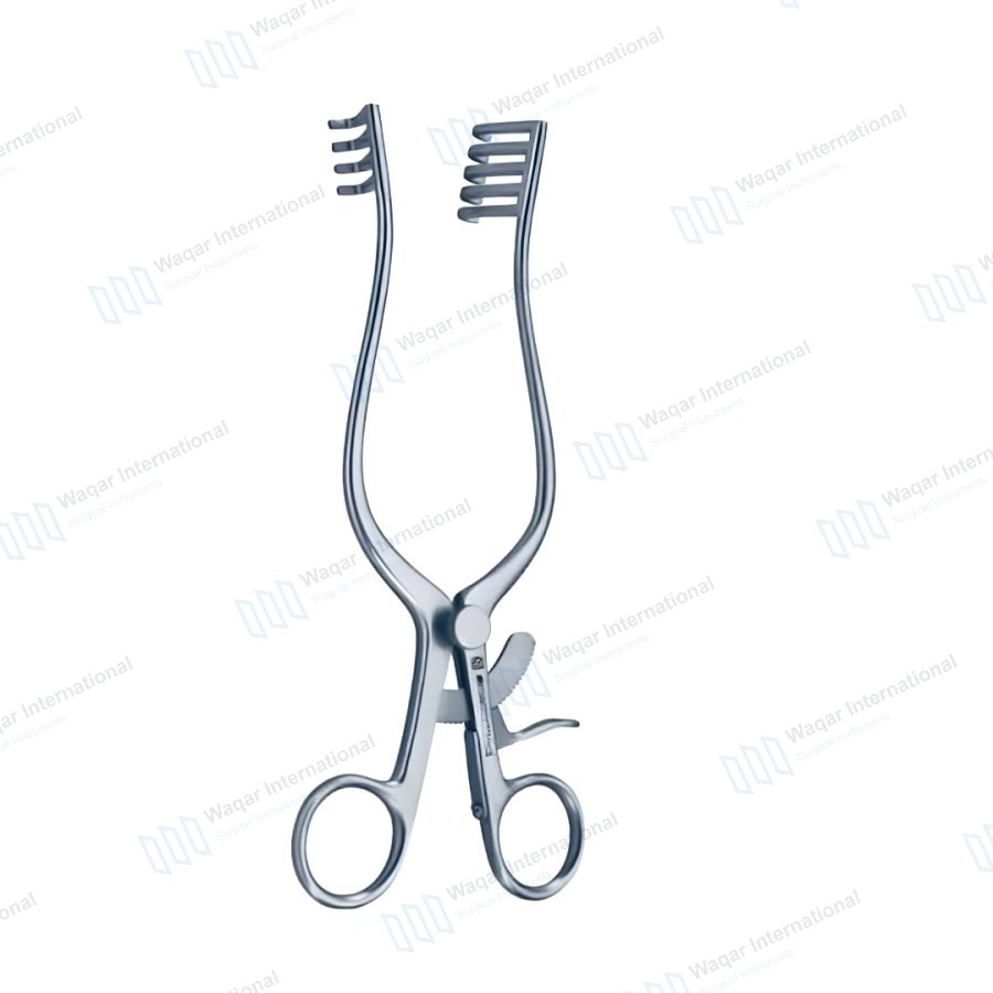 Stainless Steel Self Retaining Weitlaner Surgical Retractor — surgical instruments manufactured by Waqar International, Sialkot