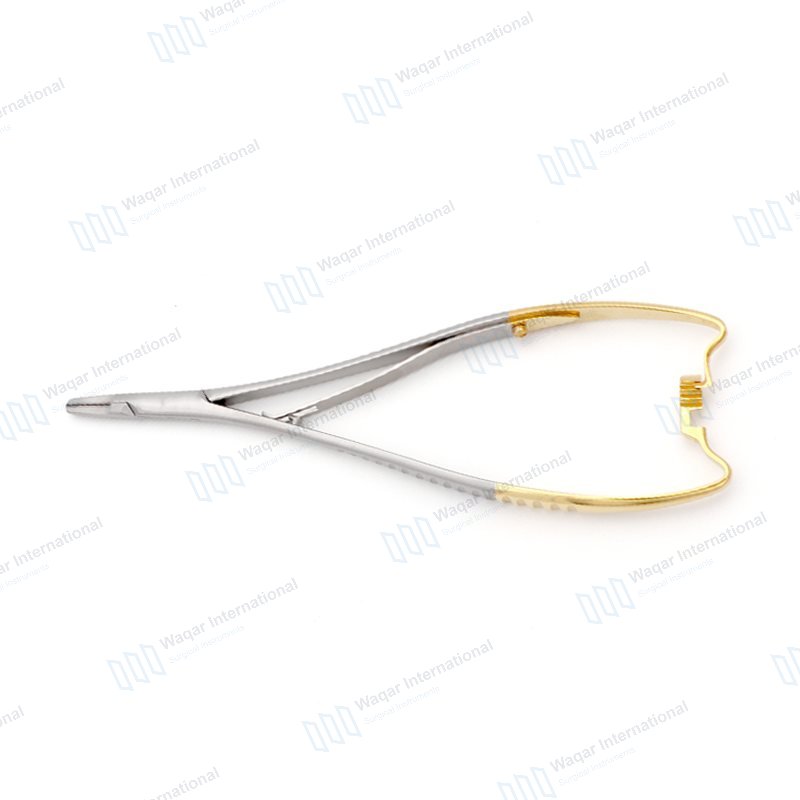Stainless Steel Reusable Surgical Needle Holder — surgical instruments manufactured by Waqar International, Sialkot