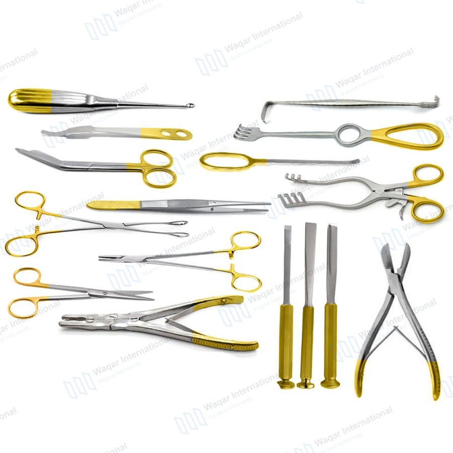 Orthopedic Surgical Instrument Set 25 PCS Medical — orthopedic instruments manufactured by Waqar International, Sialkot