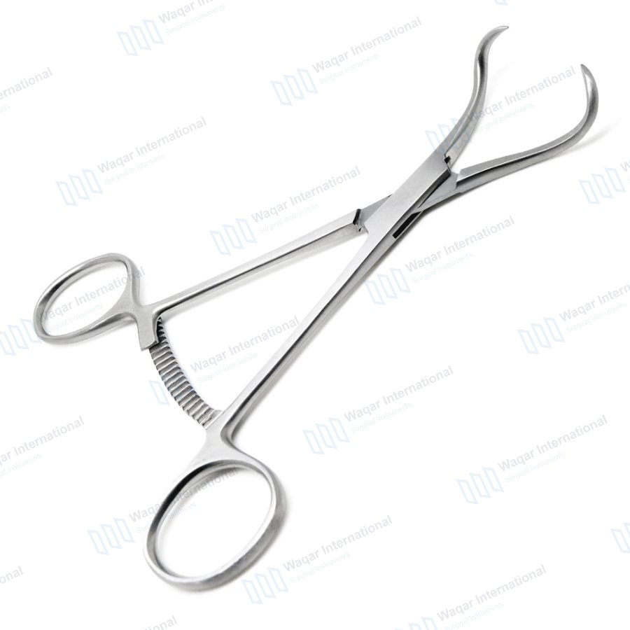 5.5 Inch Curved Bone Reduction Forceps Orthopedic — orthopedic instruments manufactured by Waqar International, Sialkot