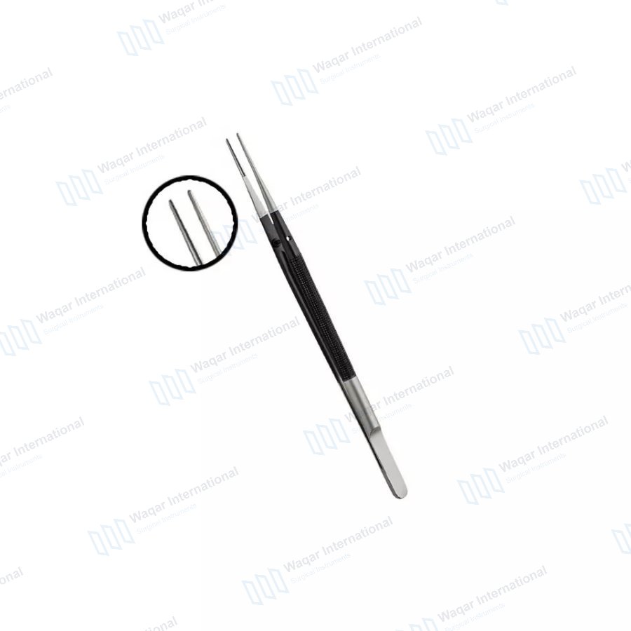 DeBakey Micro Tissue Forceps Black Coated — surgical instruments manufactured by Waqar International, Sialkot